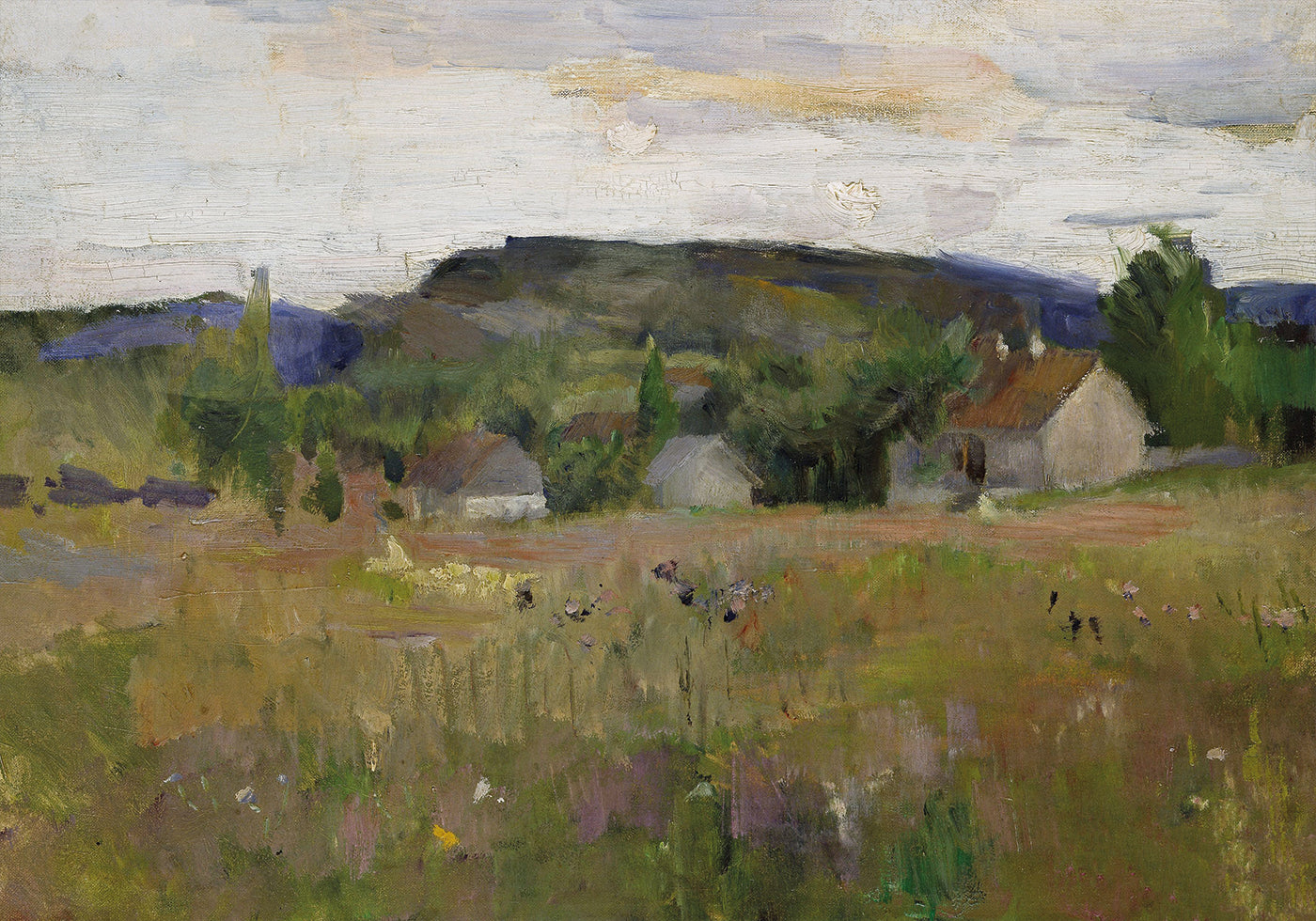 Landschaft aus Bærum Poster - Posterbox.dk