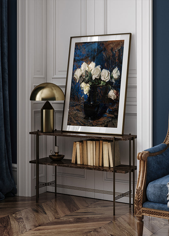 Leon Wyczółkowski – Weiße Rosen Poster – Posterbox.dk