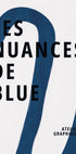 Les Nuances De Blue, grafisches Indigoband-Abstraktes Poster - Posterbox.dk