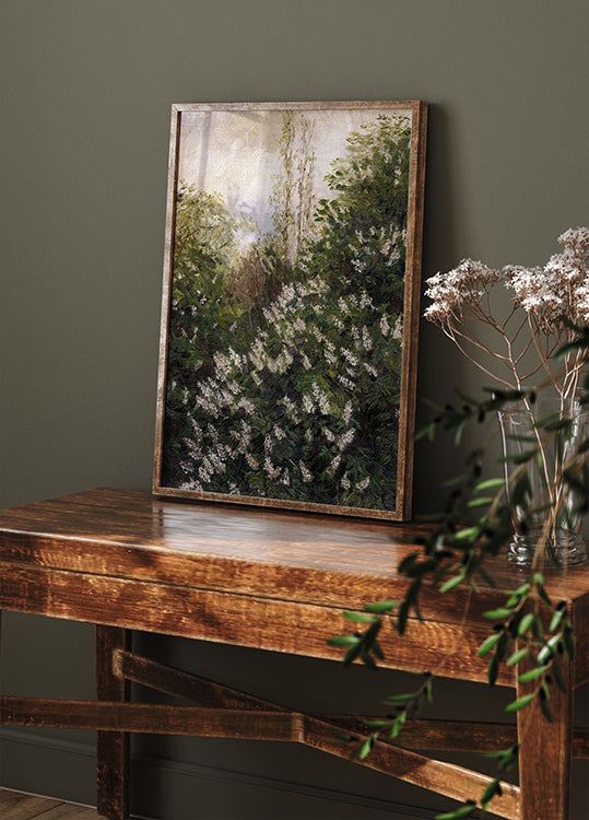 Fliederblüten von Ladislav Mednyánszky Poster - Posterbox.dk