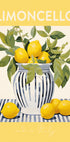 Limoncello-Zitronen-Druck, italienische Zitruskunst, gelbe Galerie-Wandposter – Posterbox.dk