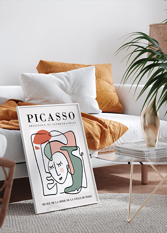 Lithographie Nr. 4, Picasso-Poster - Posterbox.dk