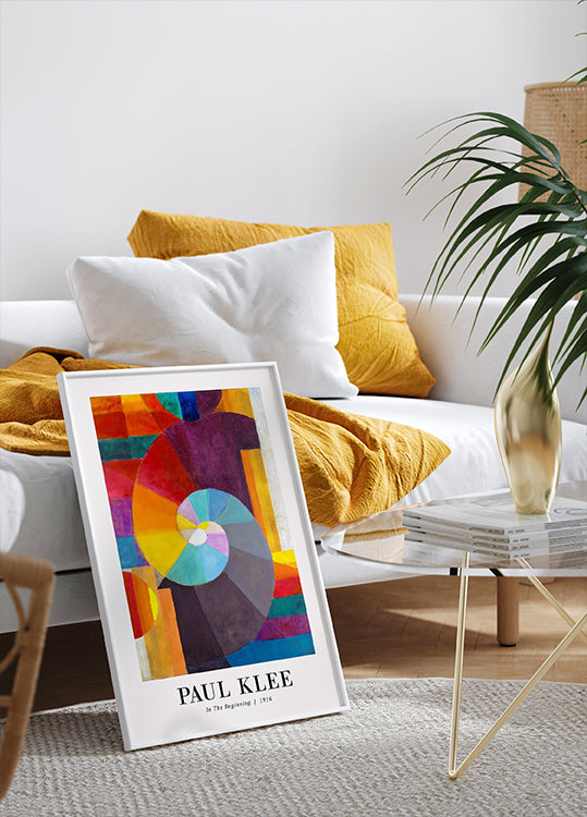 Schlosser 1916 Poster von Paul Klee - Posterbox.dk