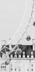 London Eye in Schwarz-Weiß-Poster - Posterbox.dk