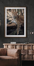 Poster „Majestätischer Leopard ruht auf einem Baum“ - Posterbox.dk