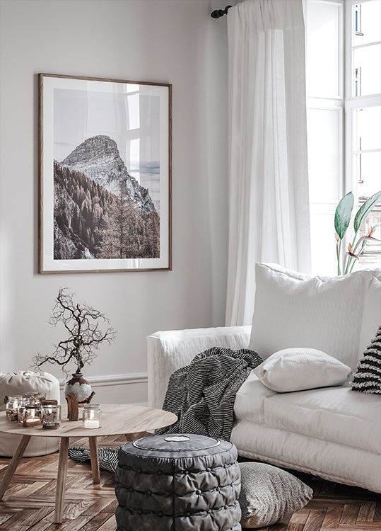 Poster „Majestätische Bergherbstlandschaft“ - Posterbox.dk