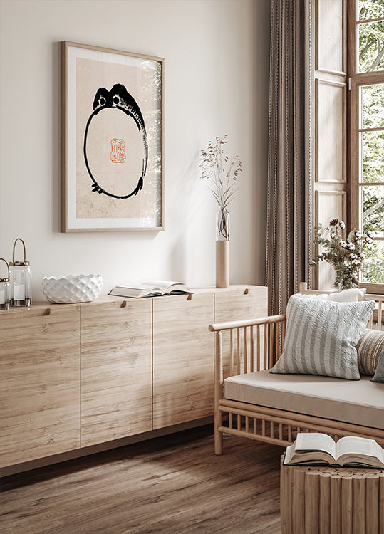 Matsumoto Hoji Frogs Nr. 2 Poster - Posterbox.dk