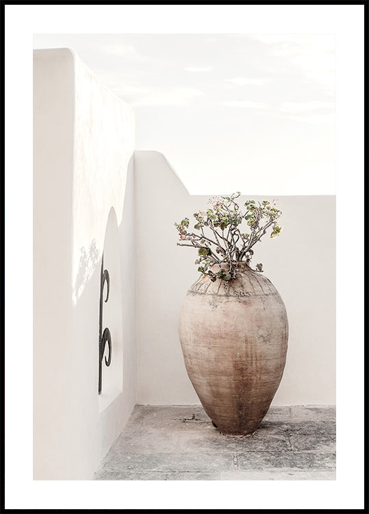 Mediterranes Keramikvasen-Poster - Posterbox.dk