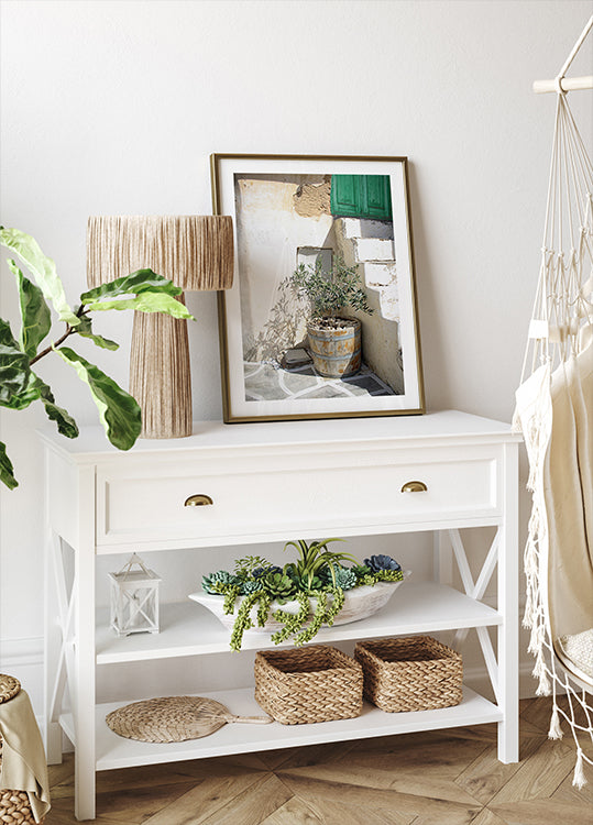 Mediterranes Olivenbaum-Eingangsposter - Posterbox.dk