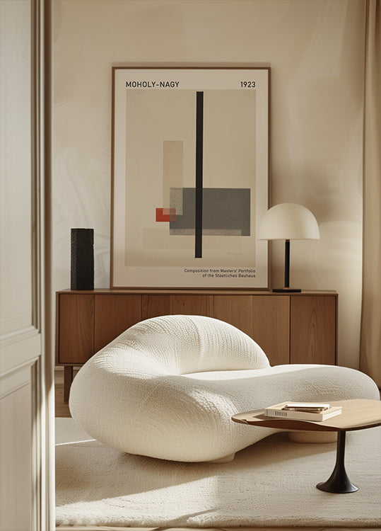 Moholy-Nagy, Bauhaus-Kompositionsplakat - Posterbox.dk