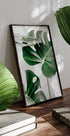 Monstera-Blätter-Poster - Posterbox.dk