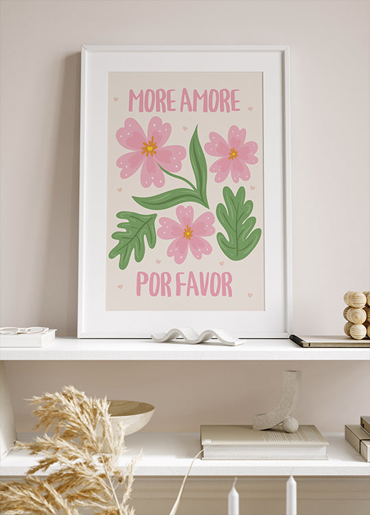 Poster „More Amore Por Favor“ - Posterbox.dk