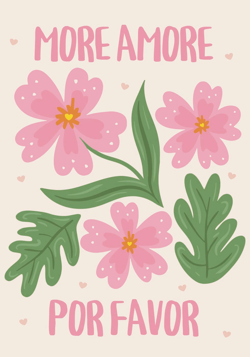 Poster „More Amore Por Favor“ - Posterbox.dk