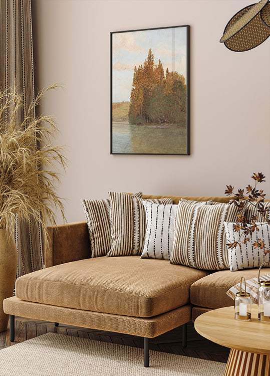 Poster „Morgenreflexionen“ - Posterbox.dk