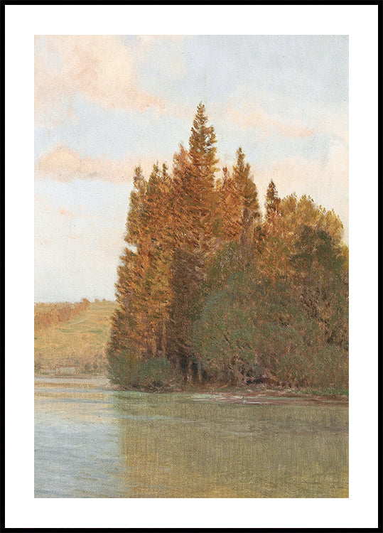 Poster „Morgenreflexionen“ - Posterbox.dk