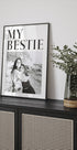 My Best Friend Personalized Photo Plakat - Posterbox