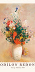 Odilon Redon, Vase mit Blumen Poster - Posterbox.dk