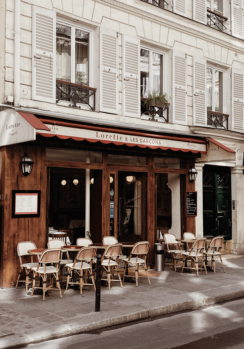 Altes Café in Paris Poster - Posterbox.dk