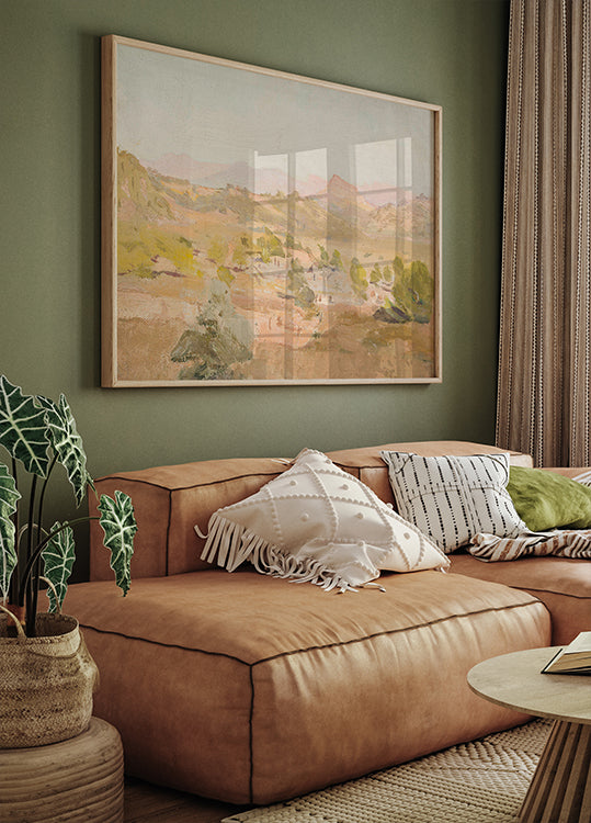 Olympia-Landschaft aus Griechenland Poster - Posterbox.dk