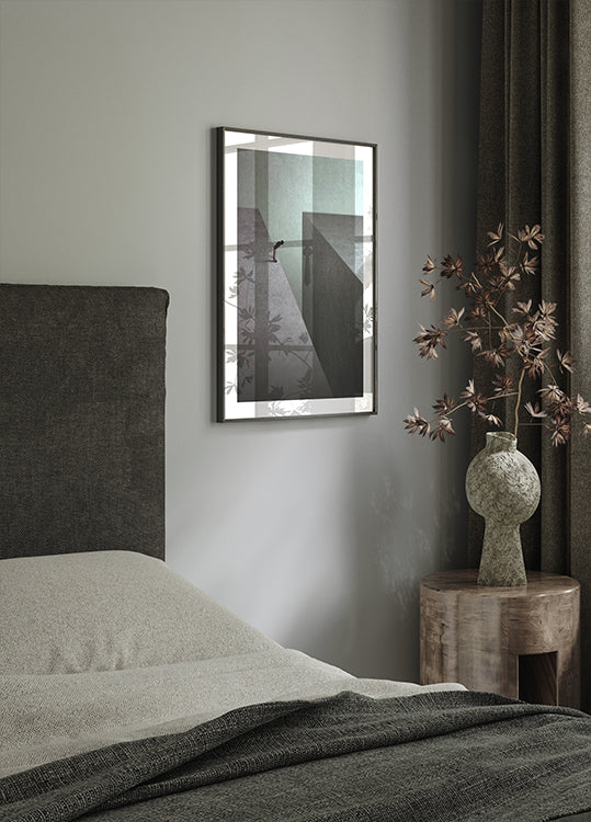 On the Edge Konzeptkunst-Druckposter - Posterbox.dk