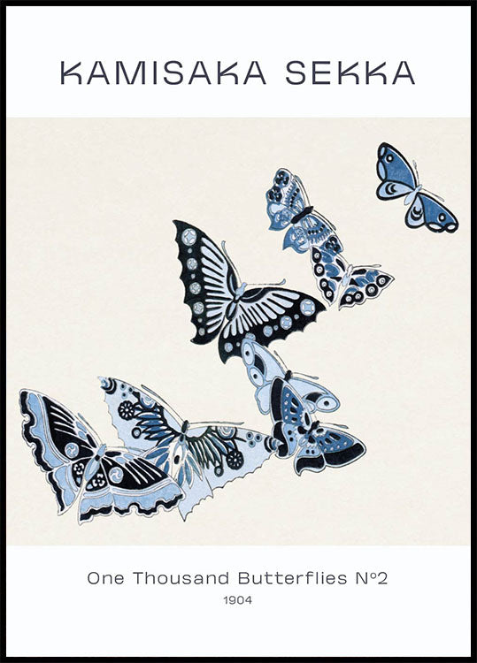 Poster „Tausend Schmetterlinge Nr. 2“ – Posterbox.dk