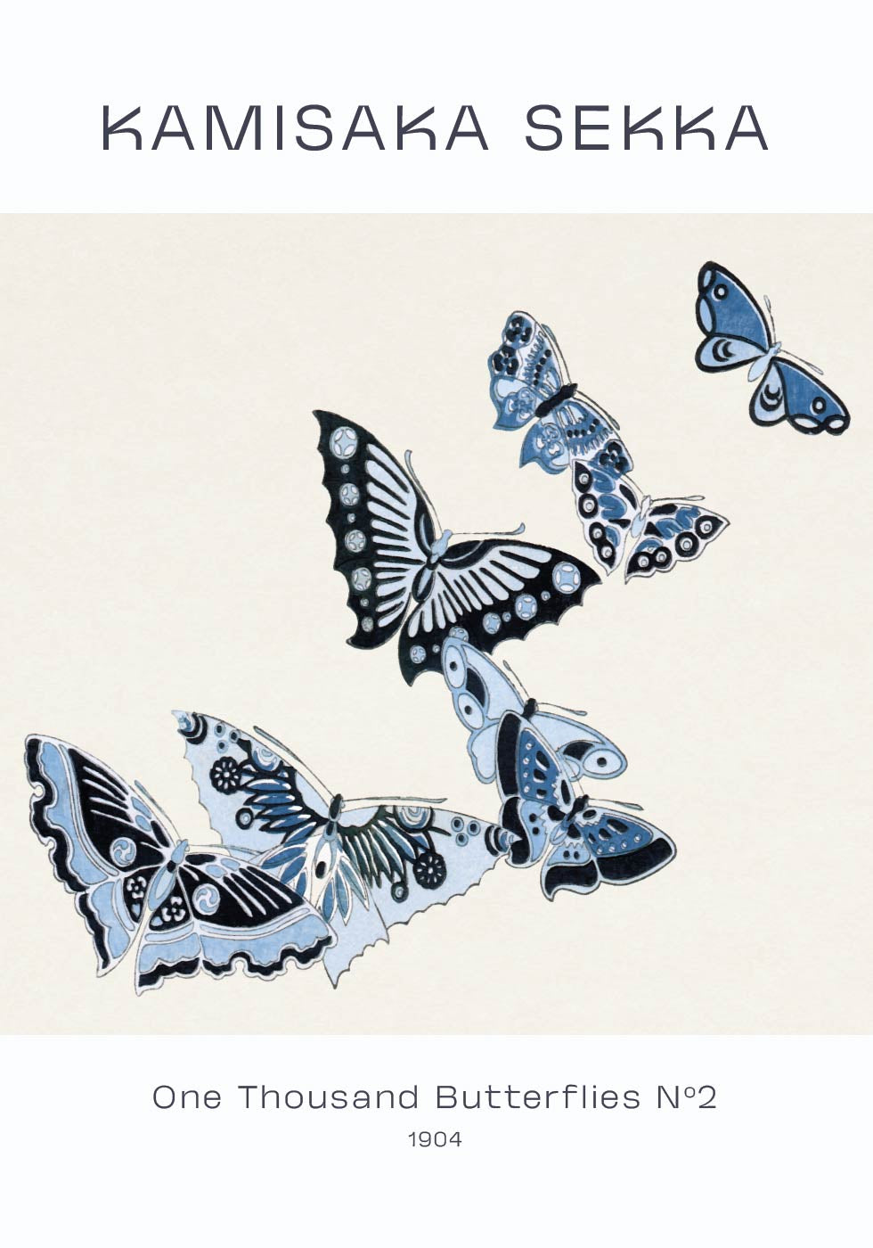 Poster „Tausend Schmetterlinge Nr. 2“ – Posterbox.dk