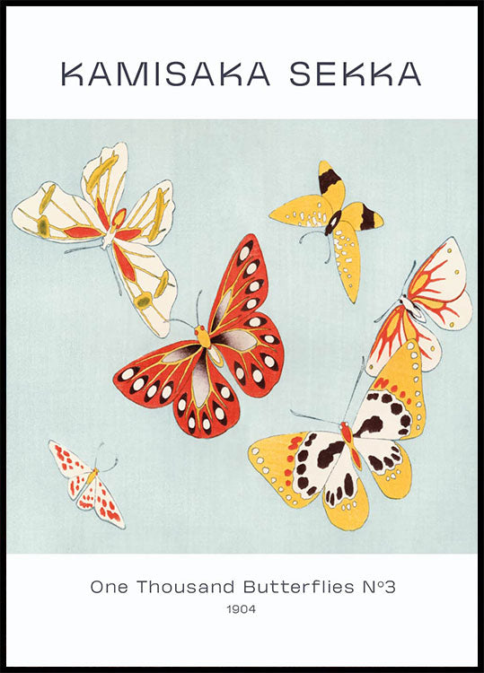 Poster „Tausend Schmetterlinge Nr. 3“ – Posterbox.dk