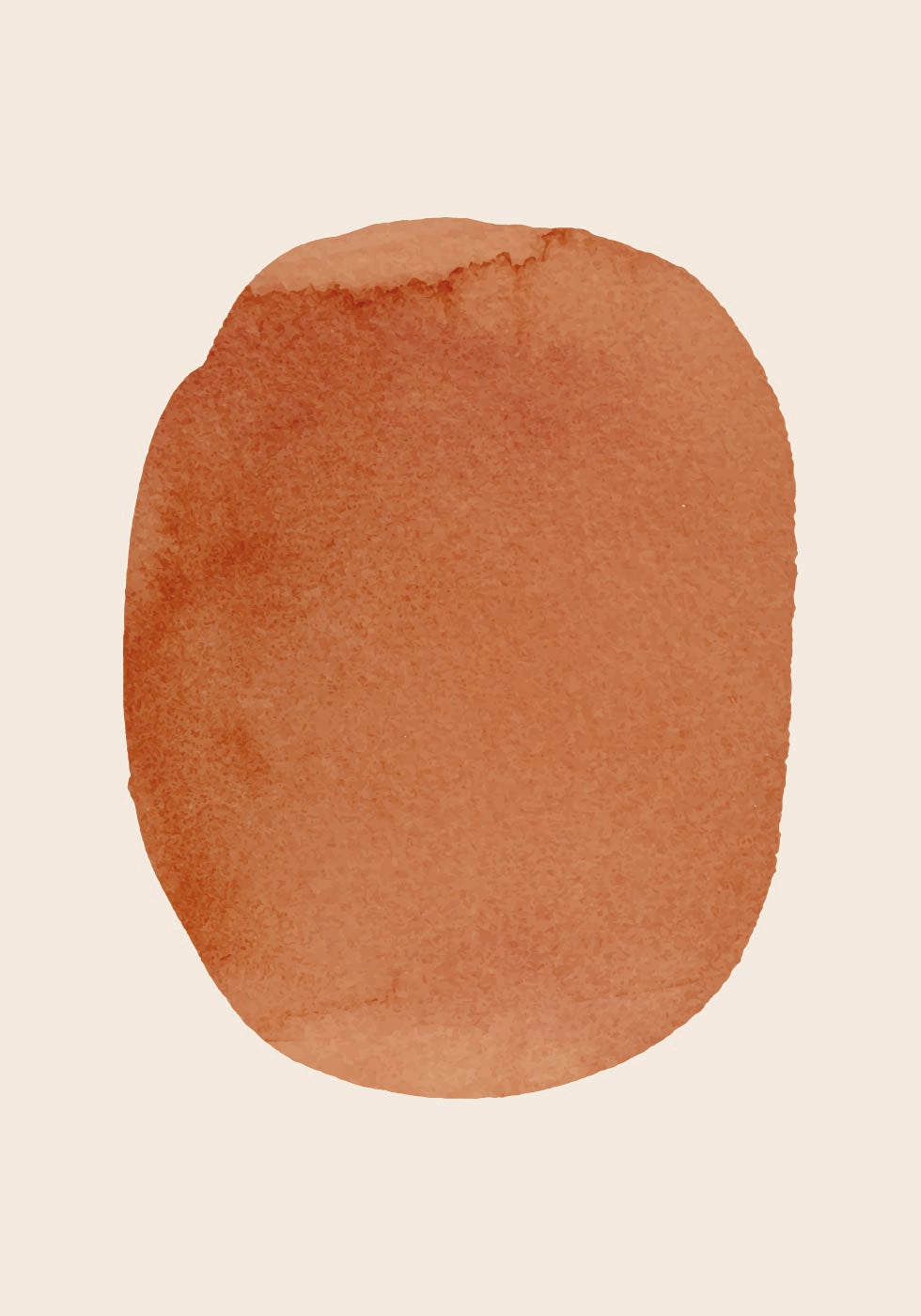 Poster Orange Sonne - Posterbox.dk