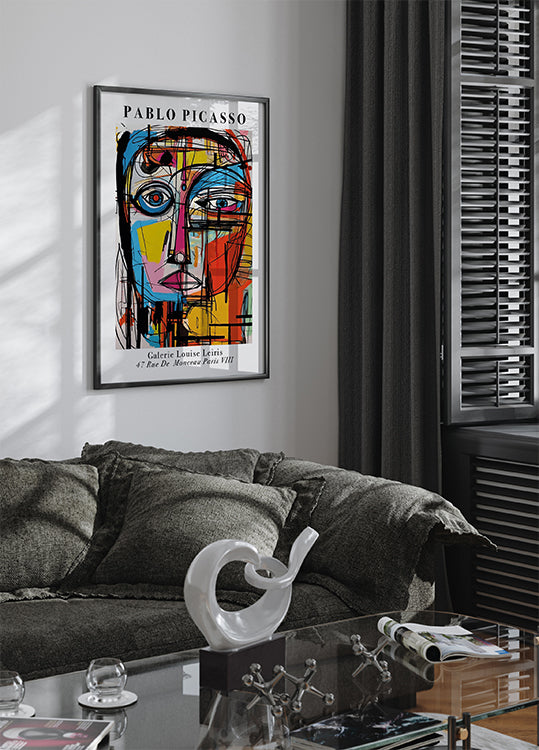 Pablo Picasso Make-up-Poster - Posterbox.dk