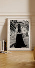 Parisian Elegance Eiffel Tower Black & White Plakat - Posterbox