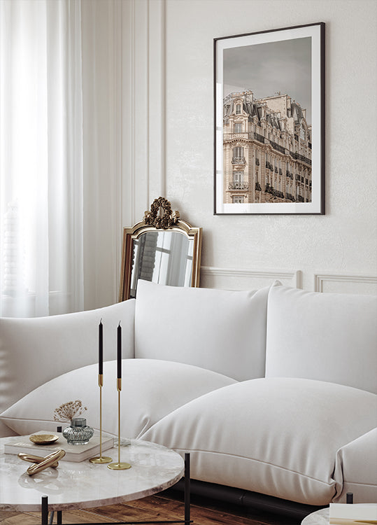 Pariser Häuser Poster - Posterbox.dk