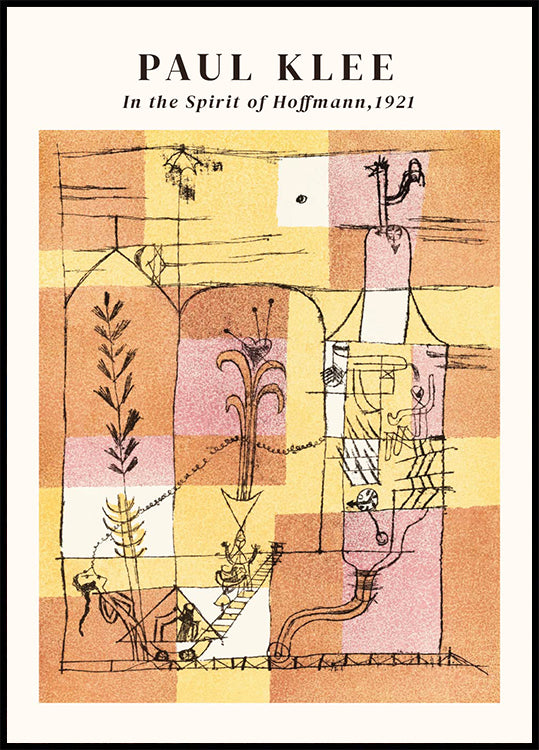 Paul Klee – Im Geiste Hoffmanns Poster – Posterbox.dk