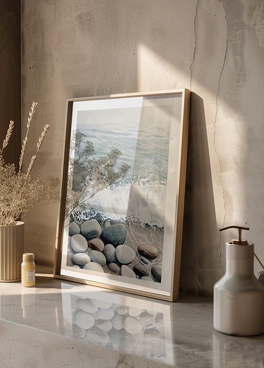Poster „Pebble Shoreline“ – Posterbox.dk