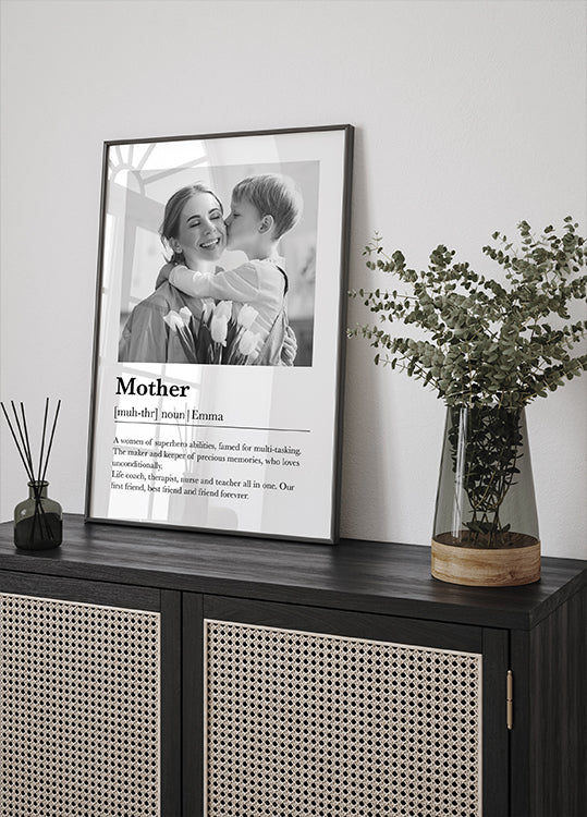 Persönliches Poster „Mom Mom“ – Posterbox.dk