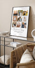 Personalisiertes Familien-Collage-Poster - Posterbox.dk