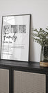Personalisiertes Familiendefinitionsposter - Posterbox.dk