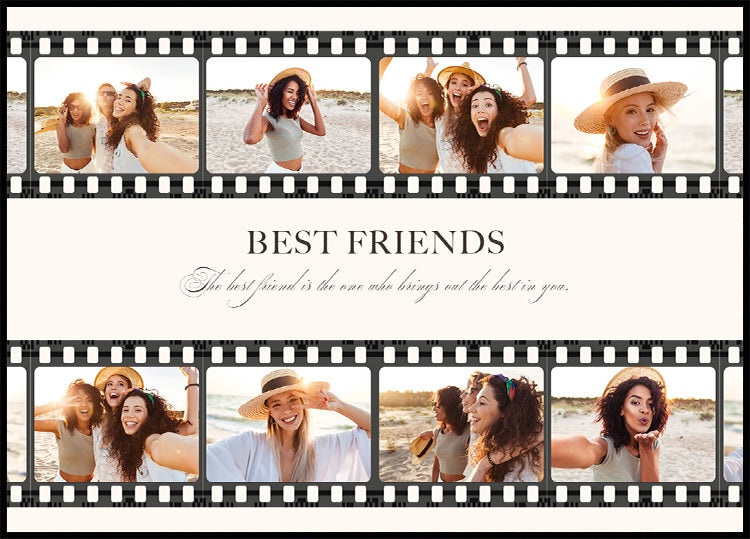 Personalisiertes Fotofilm-Poster - Posterbox.dk