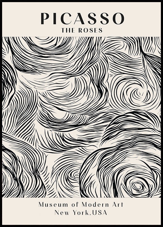 Picasso – Die Rosen Poster – Posterbox.dk