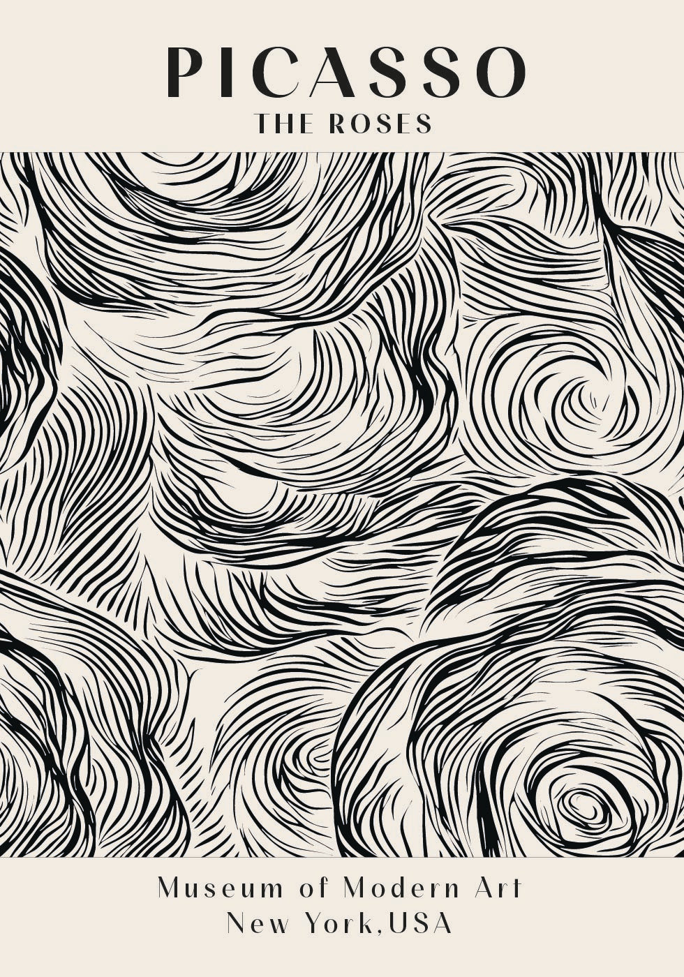 Picasso – Die Rosen Poster – Posterbox.dk