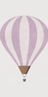 Rosa Heißluftballon-Poster - Posterbox.dk