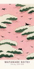 Pink Sky Japanisch, Watanabe Seitei Poster - Posterbox.dk