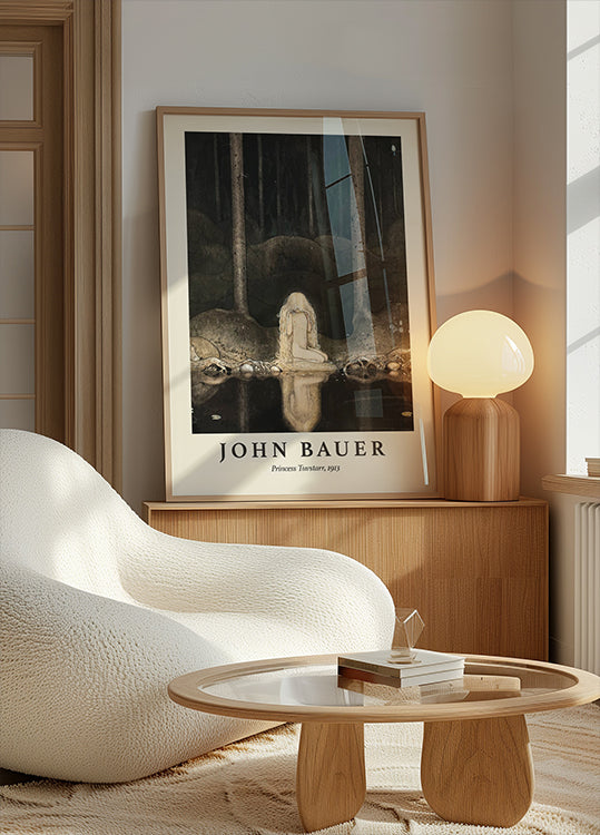 Prinzessin Tuvstarr von John Bauer Poster - Posterbox.dk