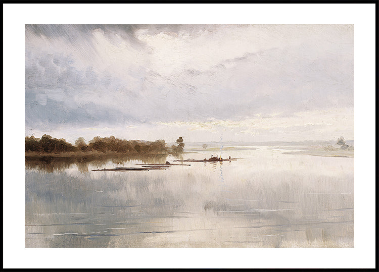 Flusslandschaft von Ferdynand Ruszczyc Poster - Posterbox.dk