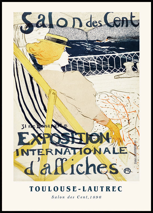 Salon Des Cent, Toulouse-Lautrec Poster - Posterbox.dk