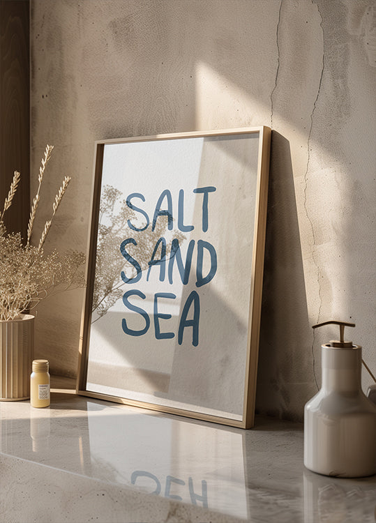 Salz-Sand-Meer-Poster - Posterbox.dk