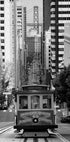 San Francisco Cable Car und Skyline Poster - Posterbox.dk