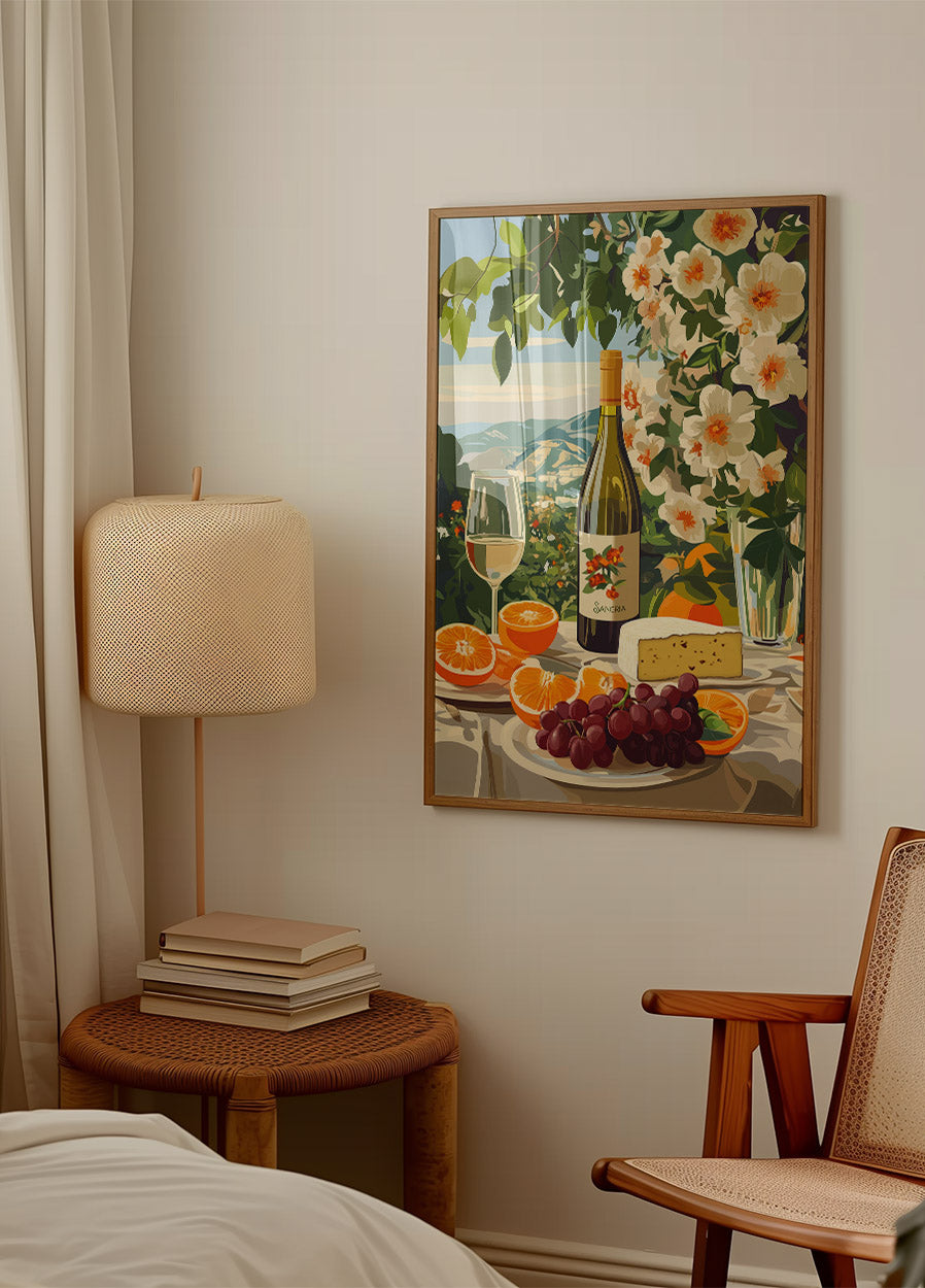 Sangria & Citrus Garden Dream Poster - Posterbox.dk