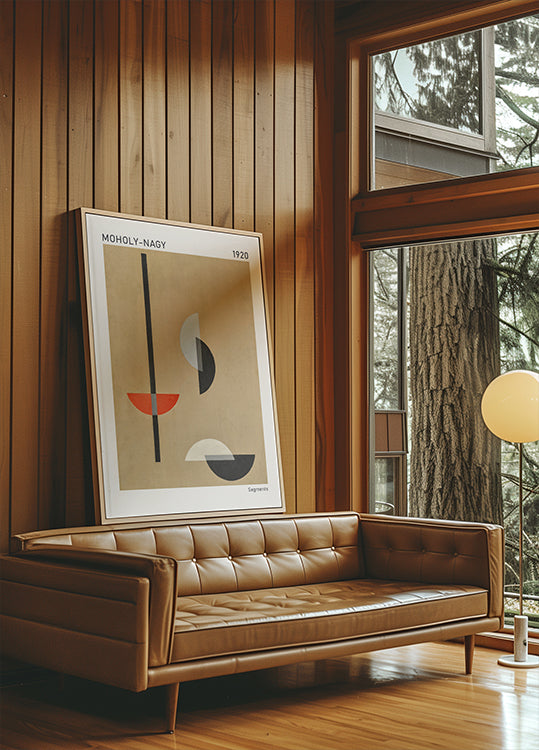 Segmente Bauhaus-Zusammenfassung, Moholy-Nagy, 1920-Paket - Posterbox.dk