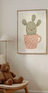 Lächelndes Kaktus-Poster - Posterbox.dk