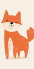 Lächelnder Fuchs Poster - Posterbox.dk